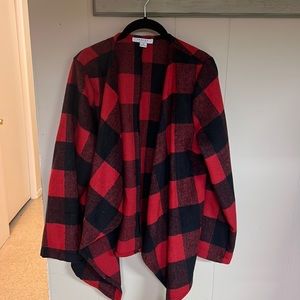 Plaid flannel jacket